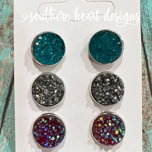 3 Pk Earrings- Pais Pick